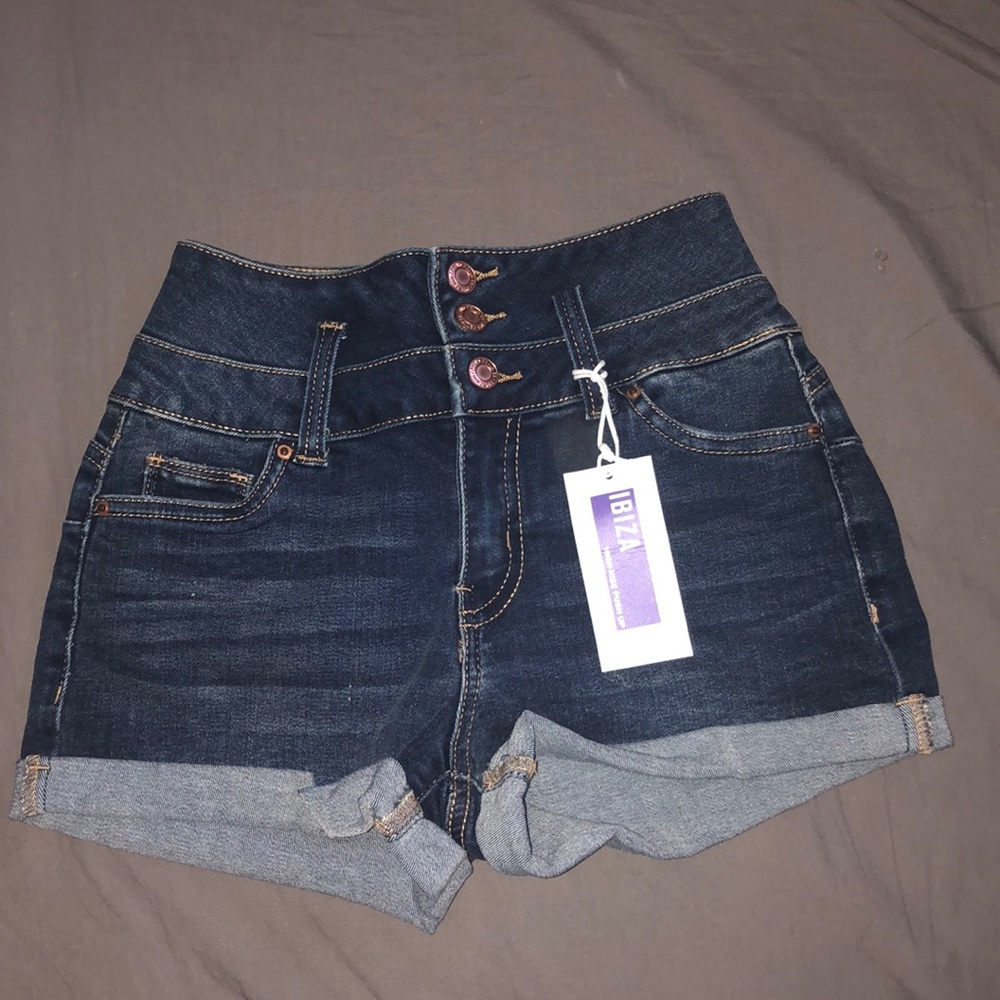 high waisted shorts